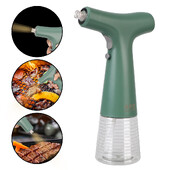 Loominguline sojakastepurk äädika säilituspudel USB-laadimine BBQ-köögi õlipihusti jaoks elektriline oliiviõli pihustuspudeli jaotur