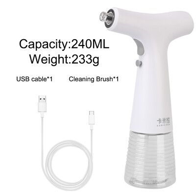 Loominguline sojakastepurk äädika säilituspudel USB-laadimine BBQ-köögi õlipihusti jaoks elektriline oliiviõli pihustuspudeli jaotur