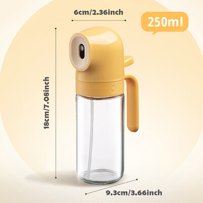 WMMO oliiviõli dosaator käepidemega koduköögi toiduvalmistamiseks õues grillimiseks toiduõli pihustuspudel