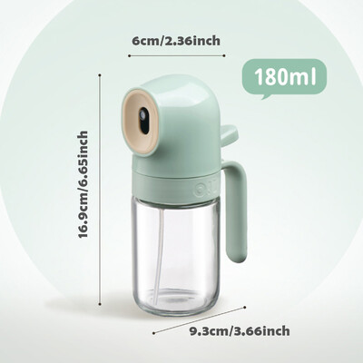 WMMO oliiviõli dosaator käepidemega koduköögi toiduvalmistamiseks õues grillimiseks toiduõli pihustuspudel