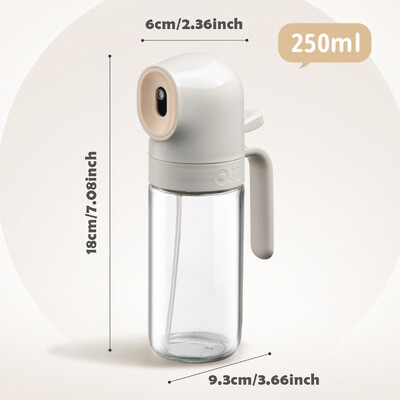 WMMO oliiviõli dosaator käepidemega koduköögi toiduvalmistamiseks õues grillimiseks toiduõli pihustuspudel