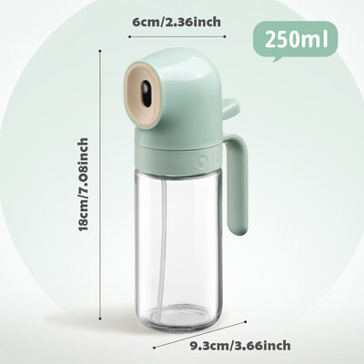 WMMO oliiviõli dosaator käepidemega koduköögi toiduvalmistamiseks õues grillimiseks toiduõli pihustuspudel