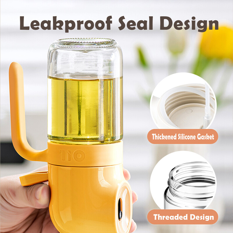 WMMO oliiviõli dosaator käepidemega koduköögi toiduvalmistamiseks õues grillimiseks toiduõli pihustuspudel