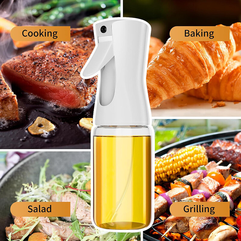 200ml/300ml/500ml Sprej za ulje Boca s raspršivačem za kuhanje Kuhinja Pečenje Maslinovo ulje Raspršivač za kampiranje Roštilj Pečenje Ocat Soja sos