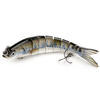 VTAVTA Bait Lure 14cm/23g Σκληρό Δόλωμα Χονδρική Πώληση οκτώ τμημάτων Προσομοίωση βύθισης ψαριών Ψεύτικο δόλωμα Διασταύρωση ψαριών πολλαπλών τμημάτων