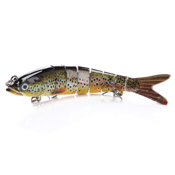 VTAVTA Bait Lure 14cm/23g Σκληρό Δόλωμα Χονδρική Πώληση οκτώ τμημάτων Προσομοίωση βύθισης ψαριών Ψεύτικο δόλωμα Διασταύρωση ψαριών πολλαπλών τμημάτων