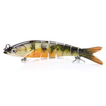 VTAVTA Bait Lure 14cm/23g Σκληρό Δόλωμα Χονδρική Πώληση οκτώ τμημάτων Προσομοίωση βύθισης ψαριών Ψεύτικο δόλωμα Διασταύρωση ψαριών πολλαπλών τμημάτων