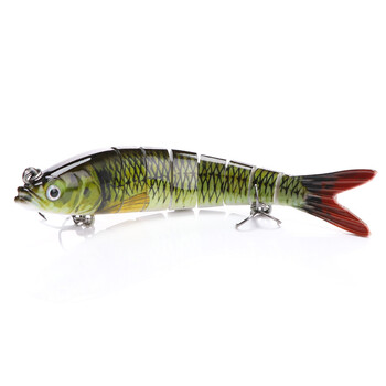 VTAVTA Bait Lure 14cm/23g Σκληρό Δόλωμα Χονδρική Πώληση οκτώ τμημάτων Προσομοίωση βύθισης ψαριών Ψεύτικο δόλωμα Διασταύρωση ψαριών πολλαπλών τμημάτων