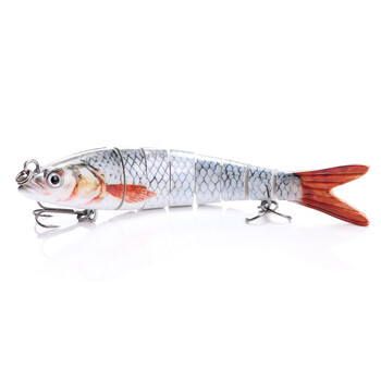 VTAVTA Bait Lure 14cm/23g Σκληρό Δόλωμα Χονδρική Πώληση οκτώ τμημάτων Προσομοίωση βύθισης ψαριών Ψεύτικο δόλωμα Διασταύρωση ψαριών πολλαπλών τμημάτων