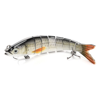 VTAVTA Bait Lure 14cm/23g Σκληρό Δόλωμα Χονδρική Πώληση οκτώ τμημάτων Προσομοίωση βύθισης ψαριών Ψεύτικο δόλωμα Διασταύρωση ψαριών πολλαπλών τμημάτων