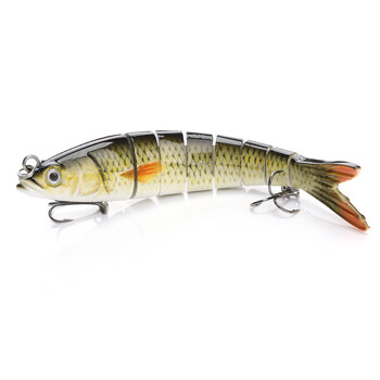 VTAVTA Bait Lure 14cm/23g Σκληρό Δόλωμα Χονδρική Πώληση οκτώ τμημάτων Προσομοίωση βύθισης ψαριών Ψεύτικο δόλωμα Διασταύρωση ψαριών πολλαπλών τμημάτων