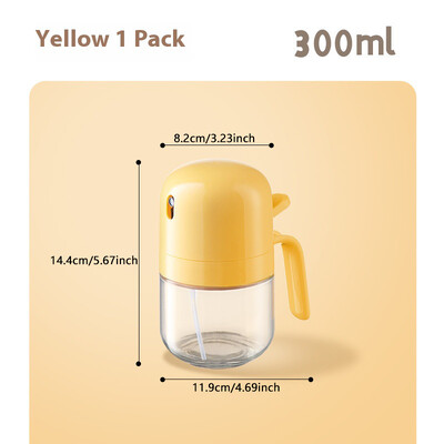 Purškiamas aliejaus purkštuvas, BBQ aliejaus butelis, salotų aliejaus purkštuvas oro gruzdintuvui