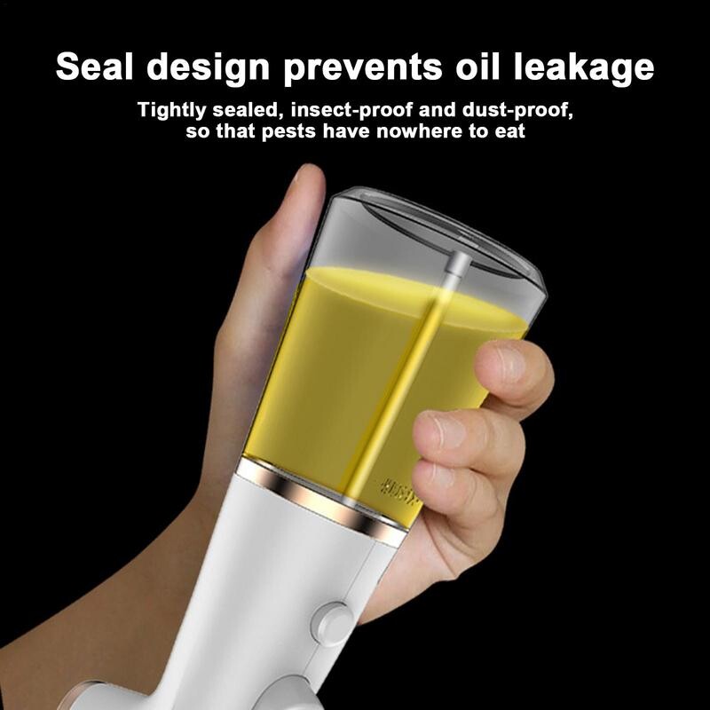 Dozator electric de sticlă de pulverizare pentru ulei de măsline, cu încărcare prin USB, detașabil, sticla de depozitare cu oțet de sos de soia pentru pulverizator de ulei de bucătărie pentru grătar