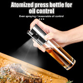 Purškimo butelis ABS preso tipas Virtuvė namų oro gruzdintuvė alyvuogių aliejaus purškimo purkštuvas kepsninės purškimo butelis