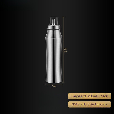 304 Βάζο λαδιού από ανοξείδωτο χάλυβα Οικιακό στεγανό με καπάκι Hawksbill δοχείο λαδιού μεγάλης χωρητικότητας Μπουκάλι καυσίμου κανάτα αποθήκευσης κουζίνας