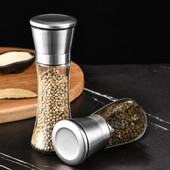 Rasnita manuala sare piper Sticla Rasnita pentru condimente si ierburi Rasnita reglabila pentru condimente Asezonare pentru sticle Gadget de bucatarie