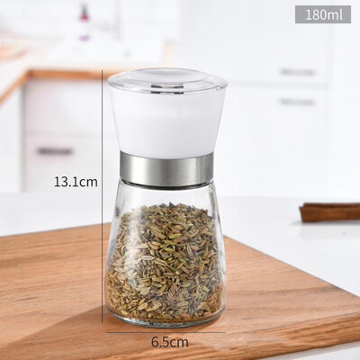 Käsitsi pipraveski reguleeritava jämeveskiga soola- ja pipraveskiga koduköögi roostevabast terasest klaasist