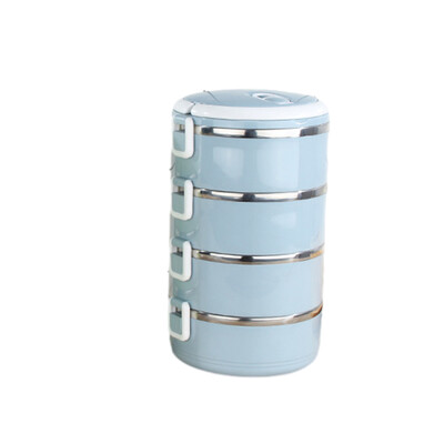 Nerūdijančio plieno priešpiečių dėžutė, sukraunamos sandarios šiluminės Bento dėžutės suaugusiems vaikams, nešiojamasis maisto konteineris namų darbo iškylai