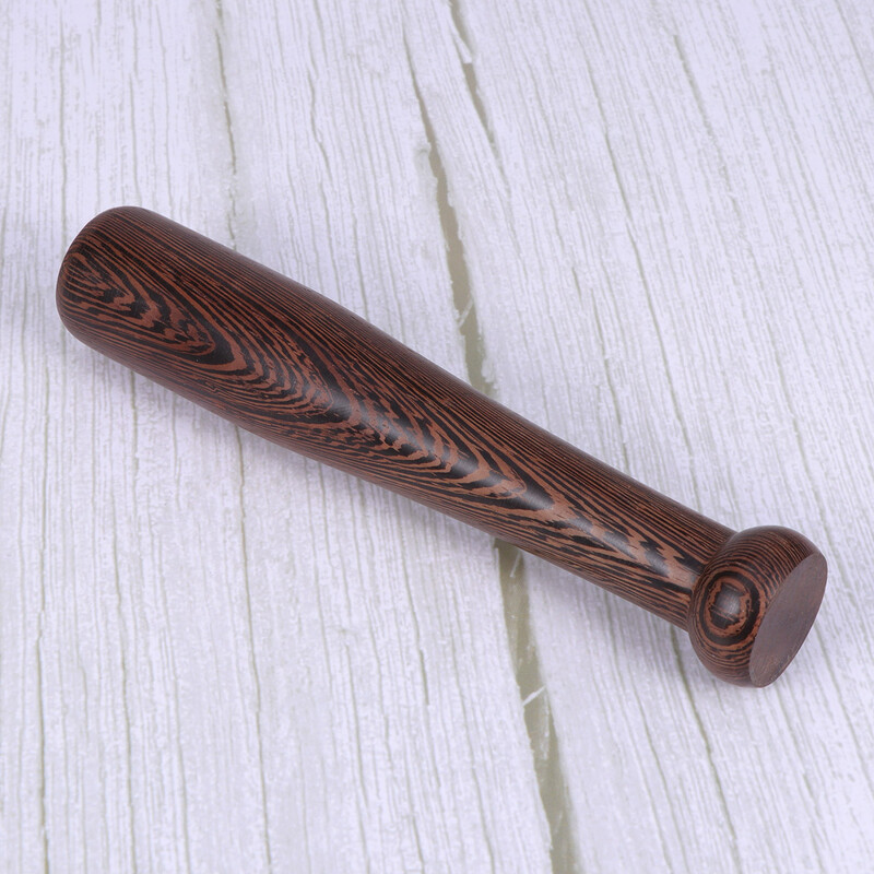 Medžio masyvo česnako grūstuve Prieskonių grūstuve Medinio česnako trintuvo virtuvės įrankis namų restoranui