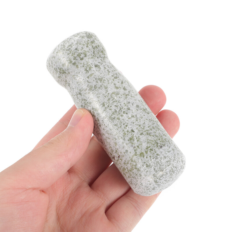 Virtuvės grūstuvėlis su košės ir česnako grūstuvu pipirų akmeniu