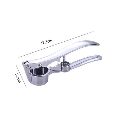 Česnakų spaudimo smulkintuvas virtuvės nerūdijančio plieno česnako smulkintuvas, rankinis šlifavimo įrankis, virtuvės priedai 주방용품