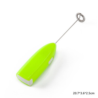 1 брой бъркалка за яйца Електрическа ръчна ротационна бъркалка за яйца Пръчка за разпенване на кафе Мляко Миксер за разпенване на капучино Преносими кухненски инструменти