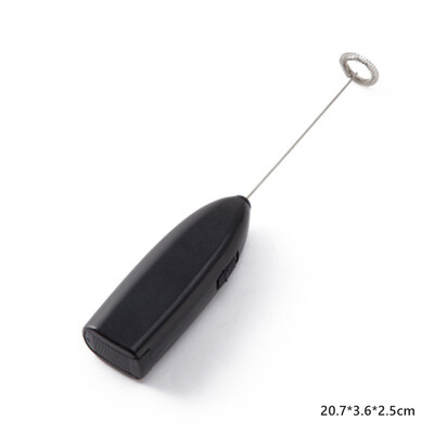 1 брой бъркалка за яйца Електрическа ръчна ротационна бъркалка за яйца Пръчка за разпенване на кафе Мляко Миксер за разпенване на капучино Преносими кухненски инструменти