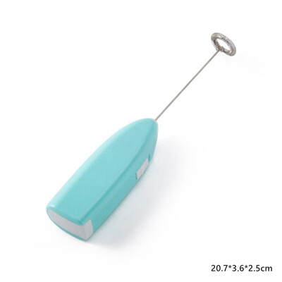 1 брой бъркалка за яйца Електрическа ръчна ротационна бъркалка за яйца Пръчка за разпенване на кафе Мляко Миксер за разпенване на капучино Преносими кухненски инструменти