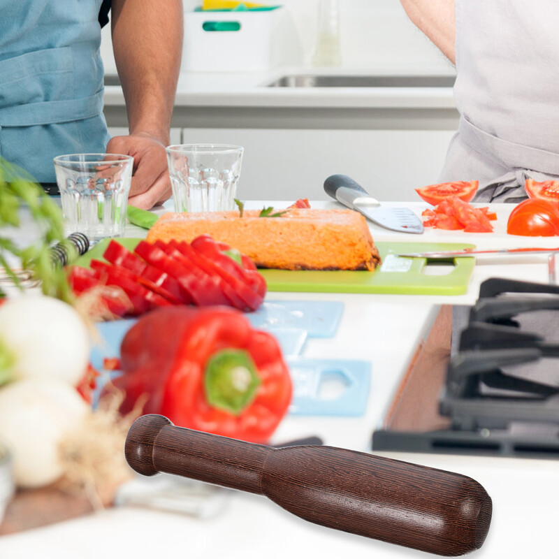 Medinių česnakų malimo įrankis Praktinis virtuvės medinis grūstuvėlis Virtuvės priedai Accesorios De Cocina skiedinys Žolės malūnėlis