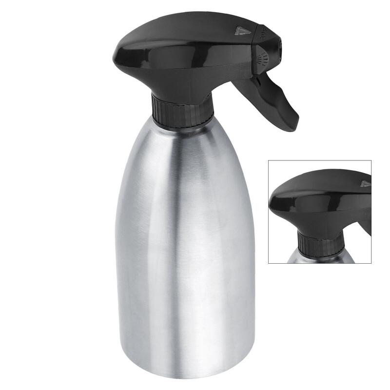 BBQ purkštukas aliejaus purkštuvas nerūdijančio plieno nešiojamas barbekiu aliejaus purkštuvas virtuvei lauko kepsninės kepimo įrankis kepimo padažo purkštuvas