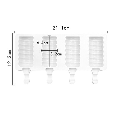 Φόρμα παγωτού Φόρμα παγωτού σιλικόνης Φόρμα σιλικόνης παγωτομηχανή DIY φόρμα για επιδόρπιο φόρμα για φόρμα φόρμας παγωτού Εργαλεία φόρμας για κέικ