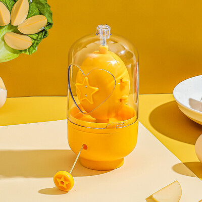 Ръчен шейкър за златни яйца Издърпвач на яйчен жълтък Скремблер Приспособление за смесване Златна бъркалка Яйца Машина за центрофуга Инструменти за печене Кухненски аксесоари