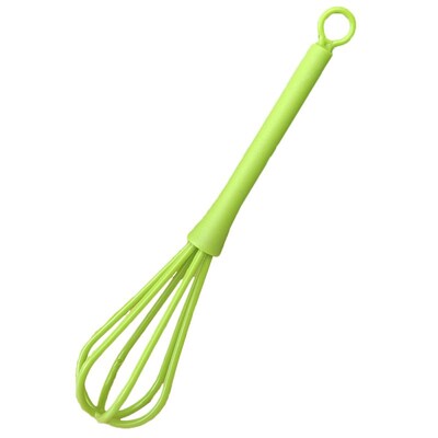 Кухненска силиконова бъркалка Нехлъзгаща се бъркалка за яйца Пенообразувател за мляко Кухненска силиконова бъркалка за яйца Лесен за почистване Екологични ръчни инструменти