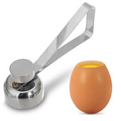 Инструмент за разбиване на яйца от неръждаема стомана - Egg Cutter Tool Eggs Cracker Tool for Kitchen Gadgets Резак За Яиц Cortador De Huevos