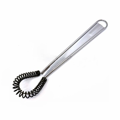 Ръчна бъркалка за яйца Силиконова пружинна намотка за разбъркване Разбиване Разпенване на кремообразен миксер Сос блендер Печене Accesorios De Cocina