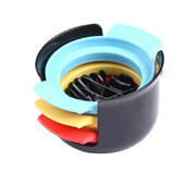 Резачка за яйца 3 в 1 Нарязани яйца Резачка за варени яйца Домакински плодове Нарязани наденички Цвете Bento Shaper Кухненски аксесоари Против ръжда