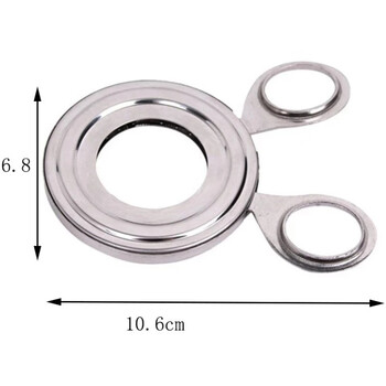 1 бр. Кухненски инструменти Устройство за рязане на яйца от неръждаема стомана Ножици Резачка за чаши за варени яйца Поставка за яйца Кухненски аксесоари за печене