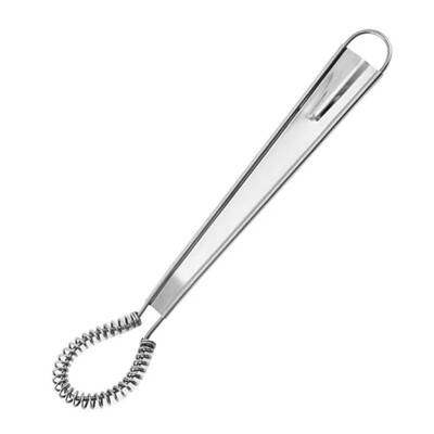 Rozsdamentes acél varázslatos kézi tavaszi habverő mini konyhai tojások szószok mixer tavaszi habverő kézi mézes krémes keverő