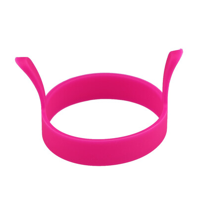 Silikoninio žiedo kepto kiaušinio formos Nelipnios blynų žiedų formos Karščiui atsparios daugiafunkcis nešiojamas kūrybinis gaminys, skirtas „pasidaryk pats“ įrankis