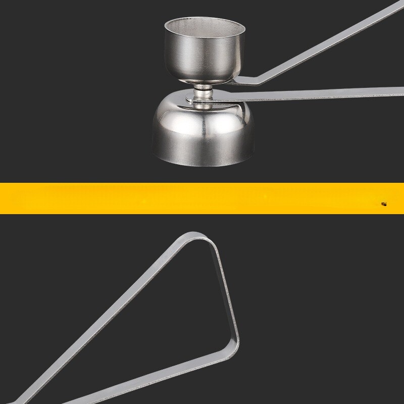 Otvarač za jaja Rezač jaja od nehrđajućeg čelika Alat za tučenje jaja Kuhinjski pribor za kuhanje Alati Kreativni dodaci 2-u-1 mutilica za jaja