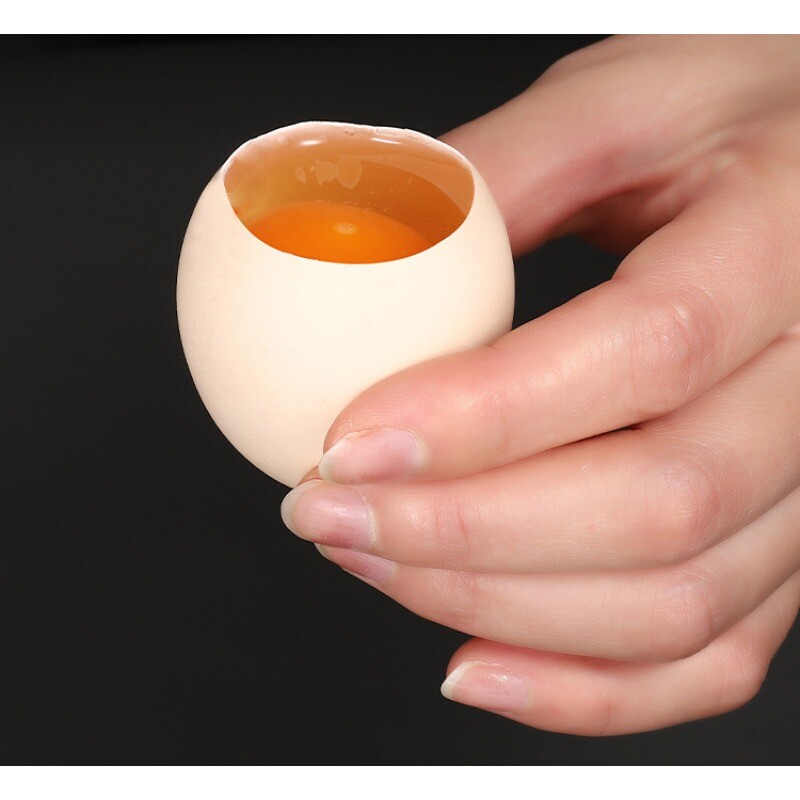 Otvarač za jaja Rezač jaja od nehrđajućeg čelika Alat za tučenje jaja Kuhinjski pribor za kuhanje Alati Kreativni dodaci 2-u-1 mutilica za jaja