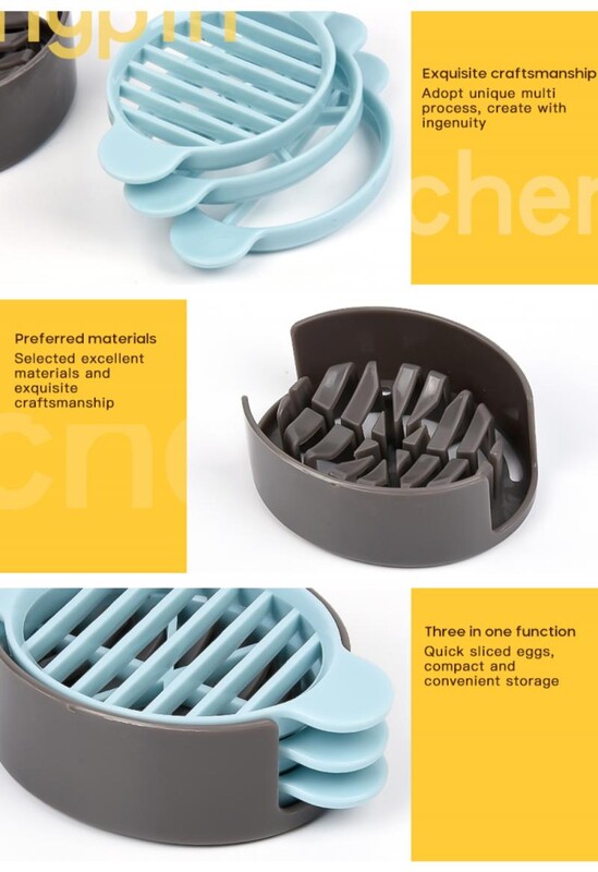 Multifunktsionaalne puu- ja köögiviljade munalõikur Munalõikur Köögitarvikud Köögiviljade lõikamiseks