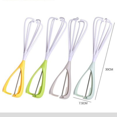 Virtuvė Pusiau automatinis besisukantis kiaušinių plaktuvas Daugiafunkcis namų mechaninis rankinis grietinėlės maišytuvas Virtuvės priedai