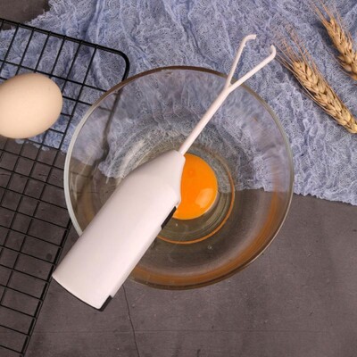 Milk Frother Electric Egg Beater Milk Coffee Drink Whisk Mixer Mini Kitchen Tool Scissors for Eggs Mixermilk Foamer Dropshipping