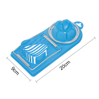 Daugiafunkcinis kiaušinių pjaustytuvas nerūdijančio plieno kiaušinių pjaustyklės pjaustytuvas Gėlės formos pietų mėsos pjaustyklės virtuvės prietaisai