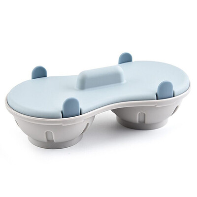 Mikrobangų krosnelės kiaušinių brakonieriai 2 ertmių silikoninė kiaušinių viryklė virtiems kiaušiniams ir virtiems kiaušiniams Virtuvės gaminimo įtaisai Virtų kiaušinių puodeliai