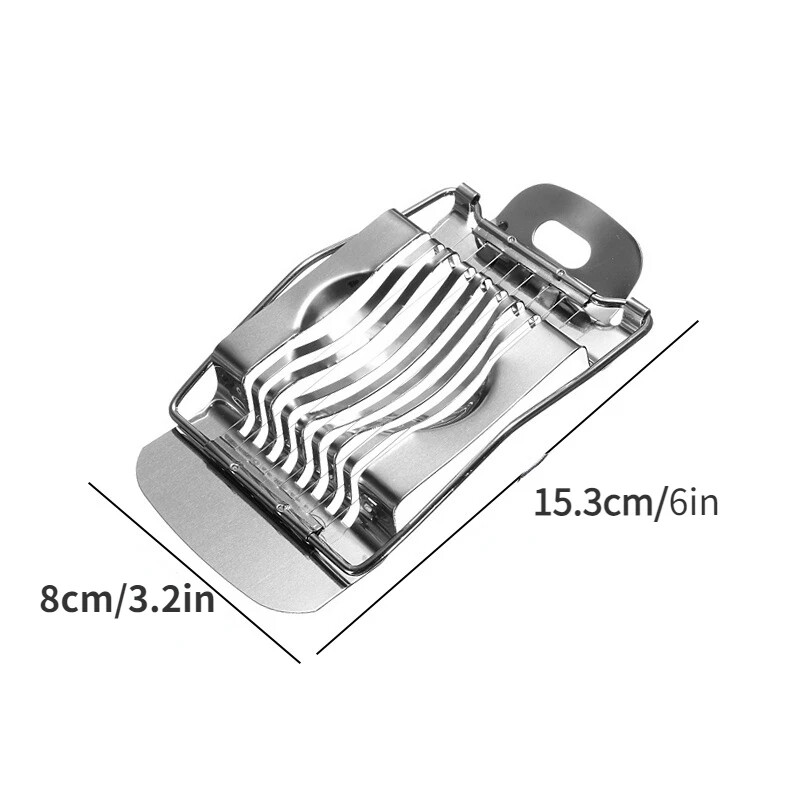 Virtuvinės daržovės, vaisiai kiaušinių pjaustyklės sekcijos pjaustytuvas nerūdijančio plieno grybų pomidorų pjaustytuvas Virtuvės mašinų pjaustyklės sekcijos smulkintuvas