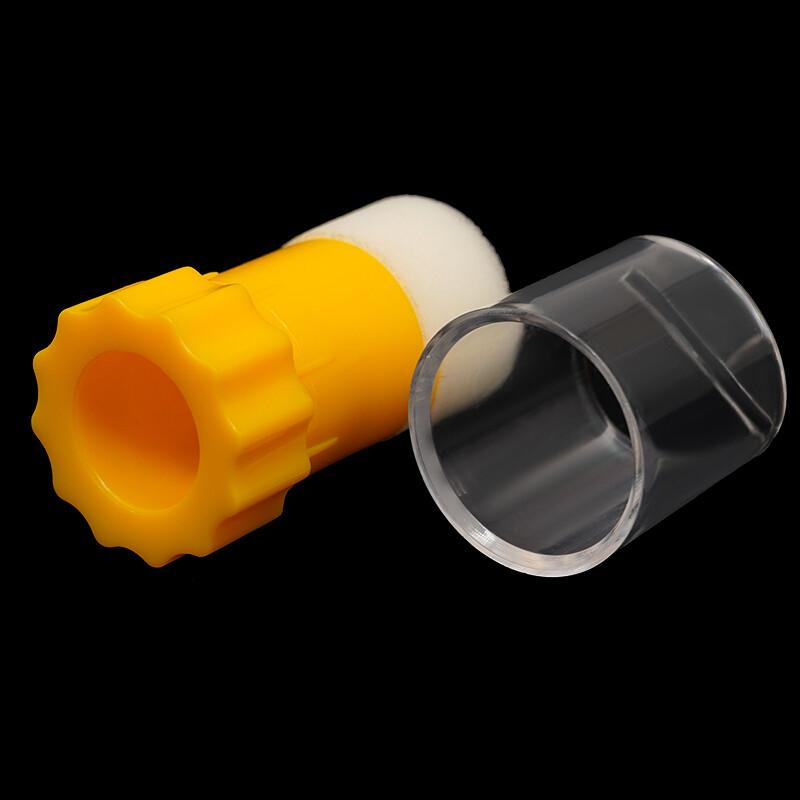 Нова бутилка за маркиране на пчелна кралица Bee Marker Tube Catcher Cage с бутало Плюшено оборудване за пчеларско оборудване