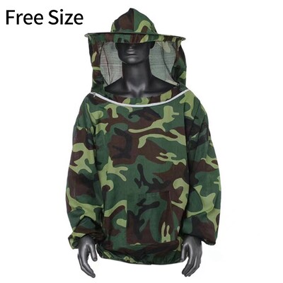 Bišu necaurlaidīgs apģērbs Biškopības aprīkojums Pusķermeņa jaka uzvalks Bišu apģērbs Pret bišu kodumiem kapuci ar pusķermeni Biškopības instrumenti