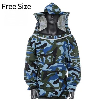 Bišu necaurlaidīgs apģērbs Biškopības aprīkojums Pusķermeņa jaka uzvalks Bišu apģērbs Pret bišu kodumiem kapuci ar pusķermeni Biškopības instrumenti